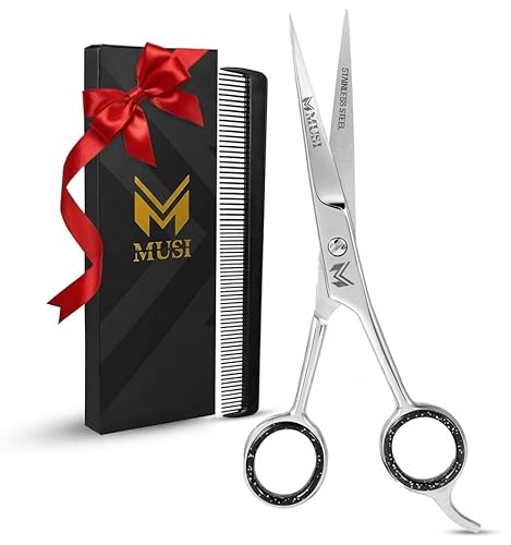 MUSI Hair Scissors 6.5" – 420 Japanese Stainless Steel Standard