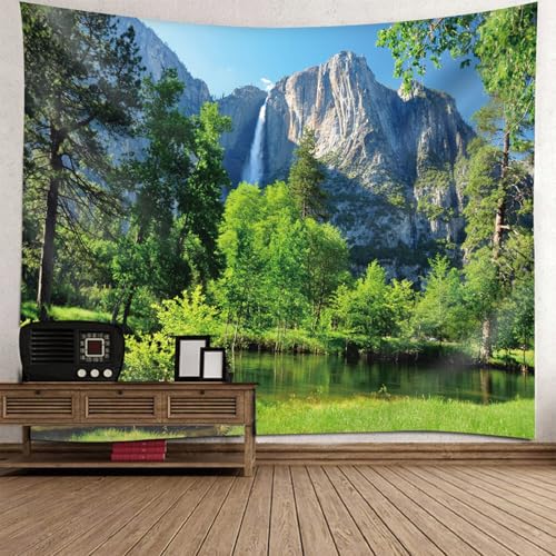 Tenture murale paysage en tissu de haute qualité premium