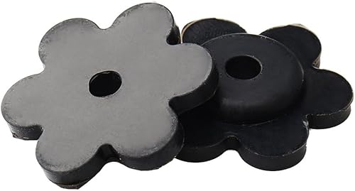 Miniatura 2 de 5 topes de bandera, tapones de goma para bandera de jardín, topes para poste de bandera de jardín de Navidad