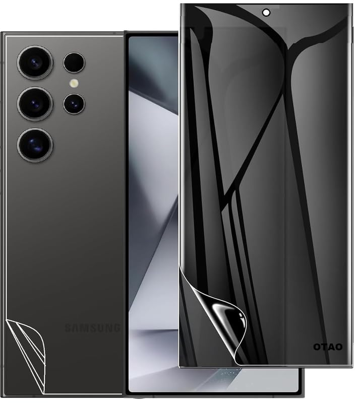 CoverGallery for PremiumHD+ Samsung Galaxy S24 Ultra with Front Privacy Unbreakable Membrane & Back Matte Screen Guard Membrane(Pack-2) (B0DCN2M75P) Amazon Price History, Amazon Price Tracker