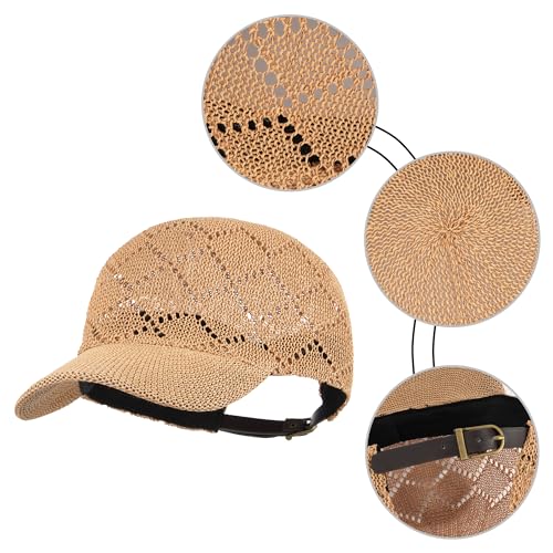 Gorra Unisex con patrón rombo y visera curva miniatura 5