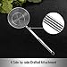 Amazon.com: Hiware Solid Stainless Steel Spider Strainer Skimmer Ladle ...