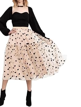 Amazon.com: XADITON Womens High Waist Polka Dot Pleated Amazon.com: XADITON Womens High Waist Polka Dot Pleated