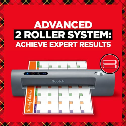 Scotch Thermal Laminator, 2 Roller System for a Professional Finish, Use for Home, Office or School, Suitable for use with Photos (TL901X) image 3