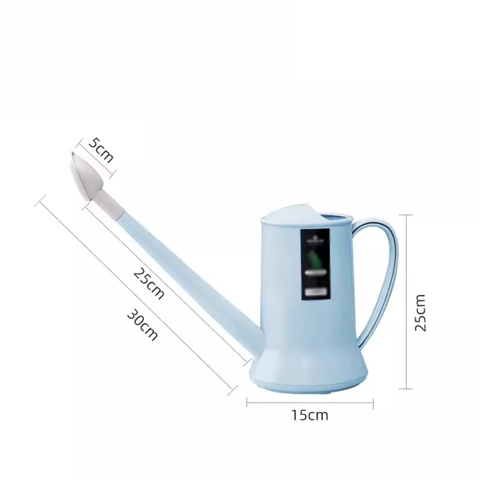 Arrosoir De Douche 1,8 L Avec Bec Long Amovible Et Pulvérisateur - Pour Plantes Intérieur Et Jardin