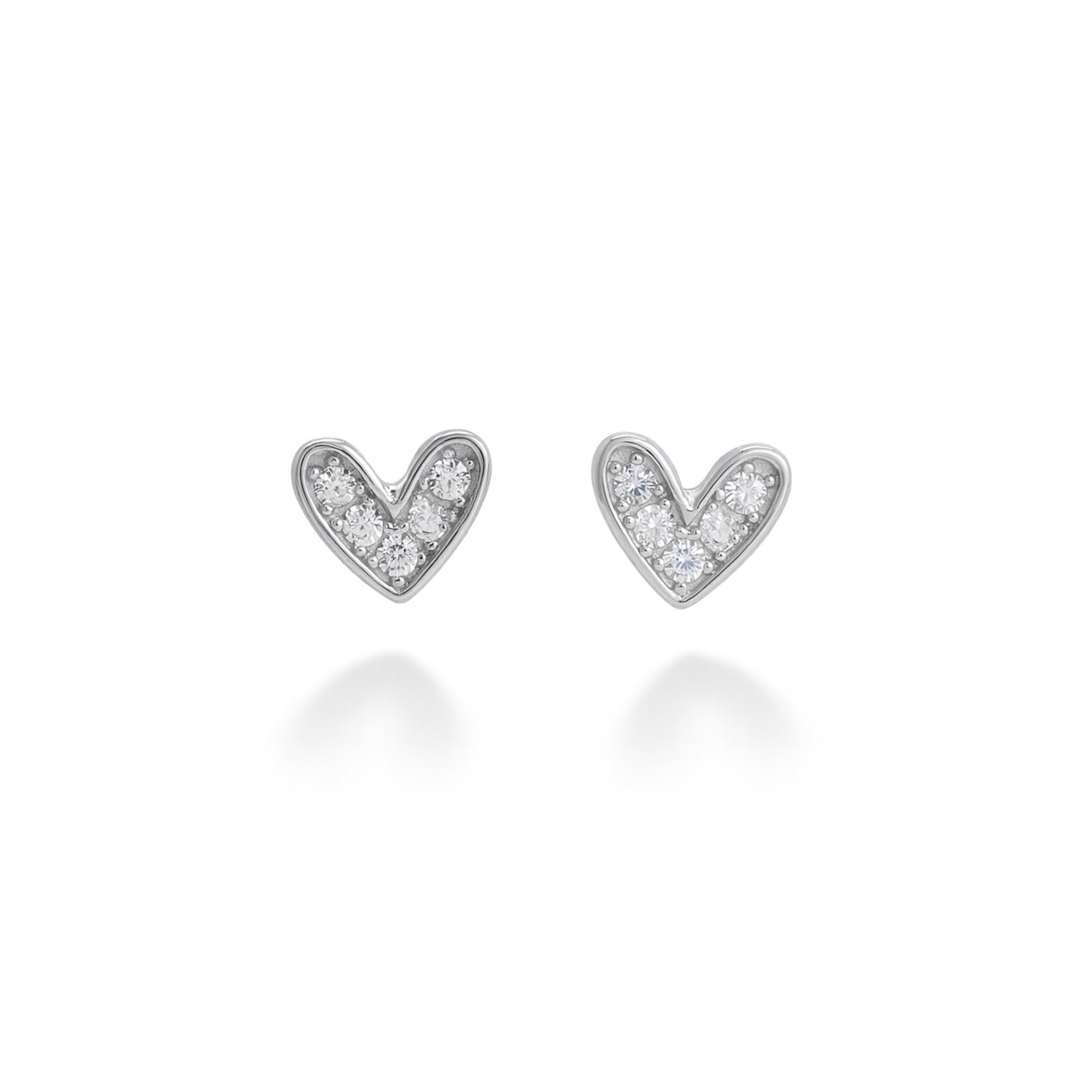 Cupid Mini Heart 925 Sterling Silver Earrings for Women | Gift For Women & Girls-image-30