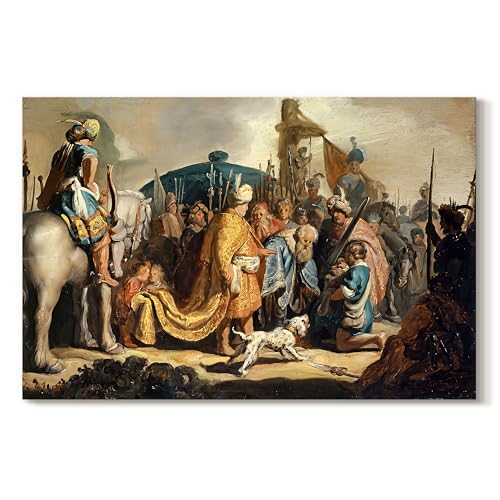 Rembrandt van Rijn | The Royal Audience | Abstract Hanging | GAL088