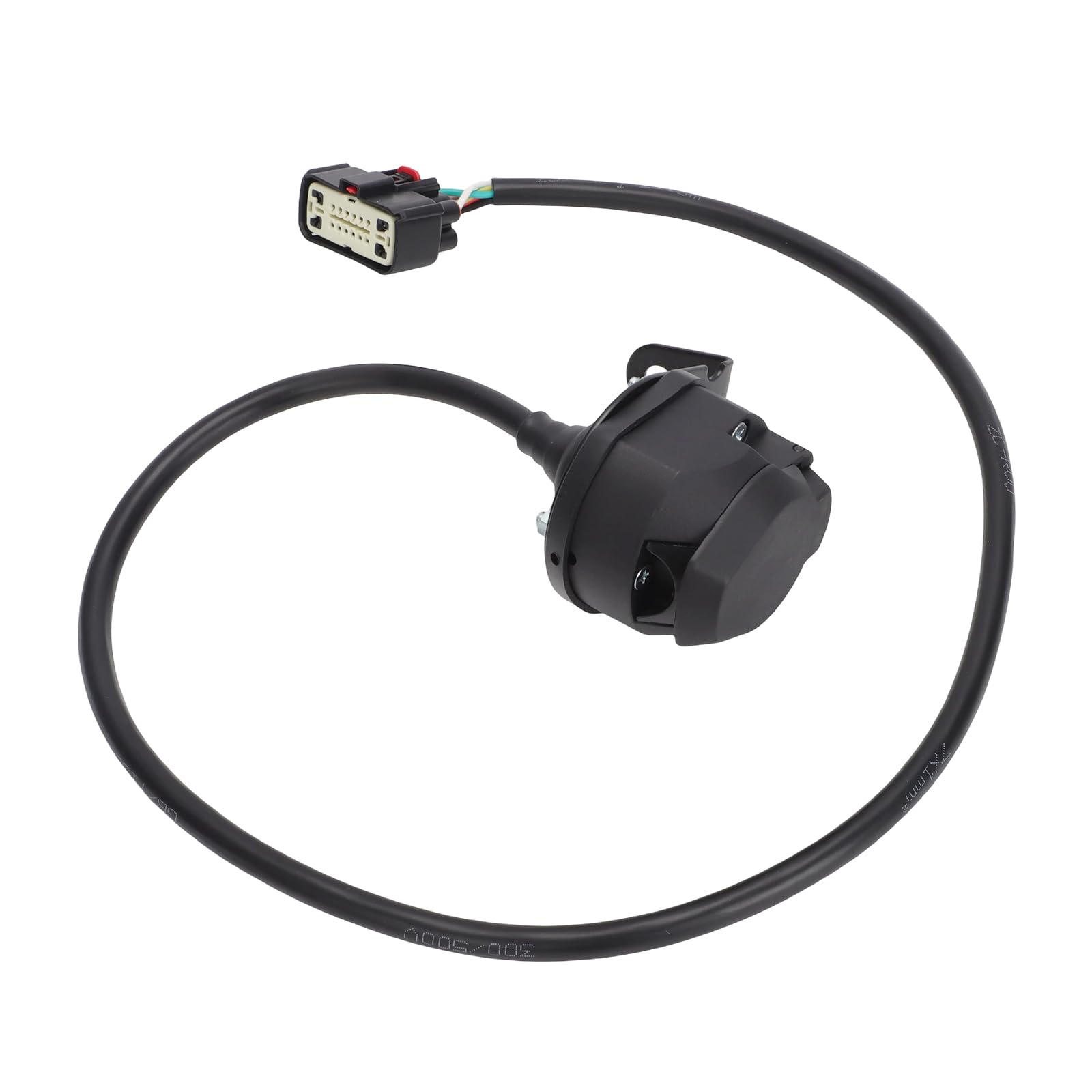 Faisceau de câblage d'attelage à 7 broches pour Ford Transit Mk8 Tourneo Custom 2012-2023 - Kit de connecteur Plug and Play pour feux de remorque