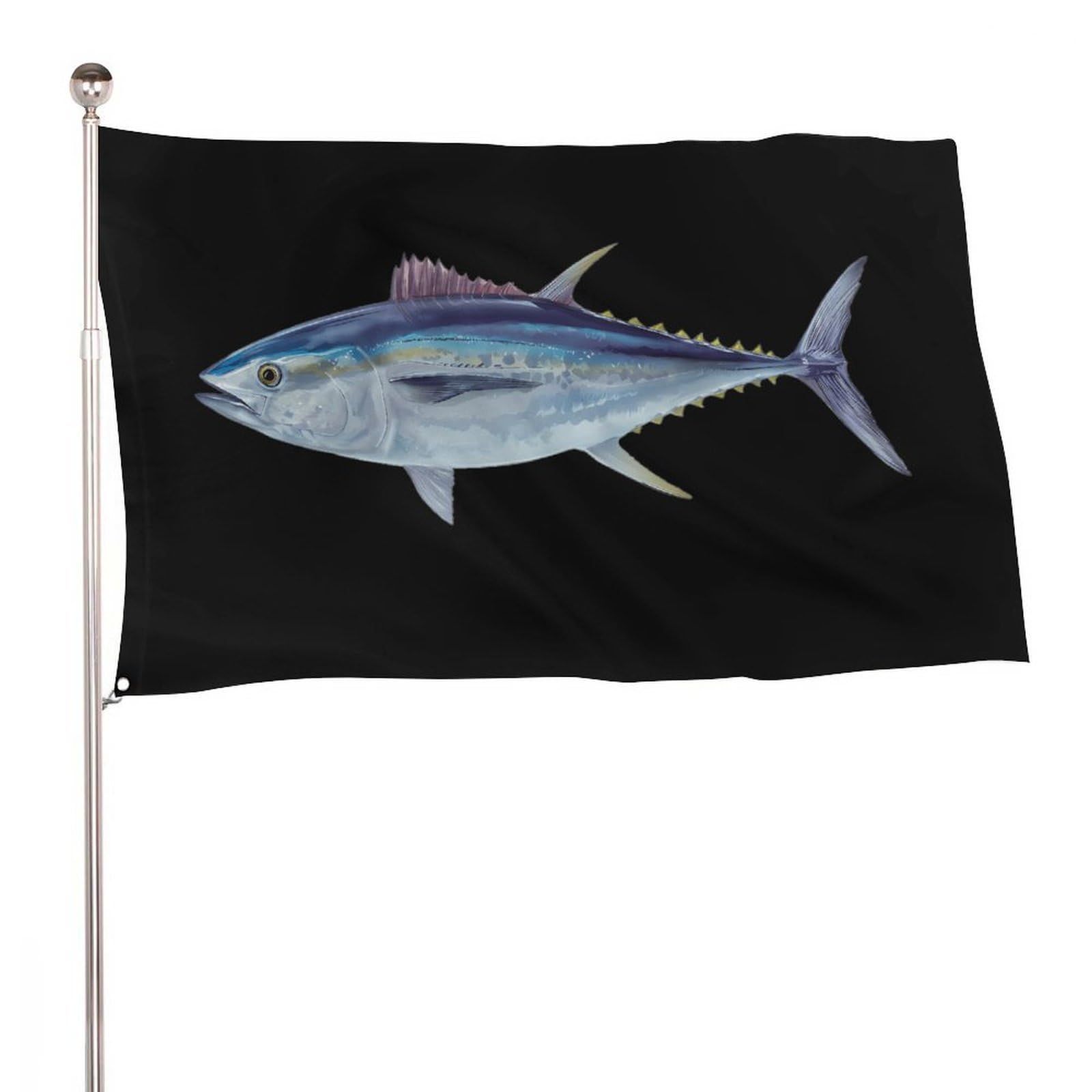 Bandera de atún impresa a una cara para renovar patios y eventos
