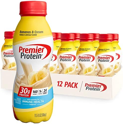 OREI: Premier Protein Shake - Bananas & Cream (12 Pack)