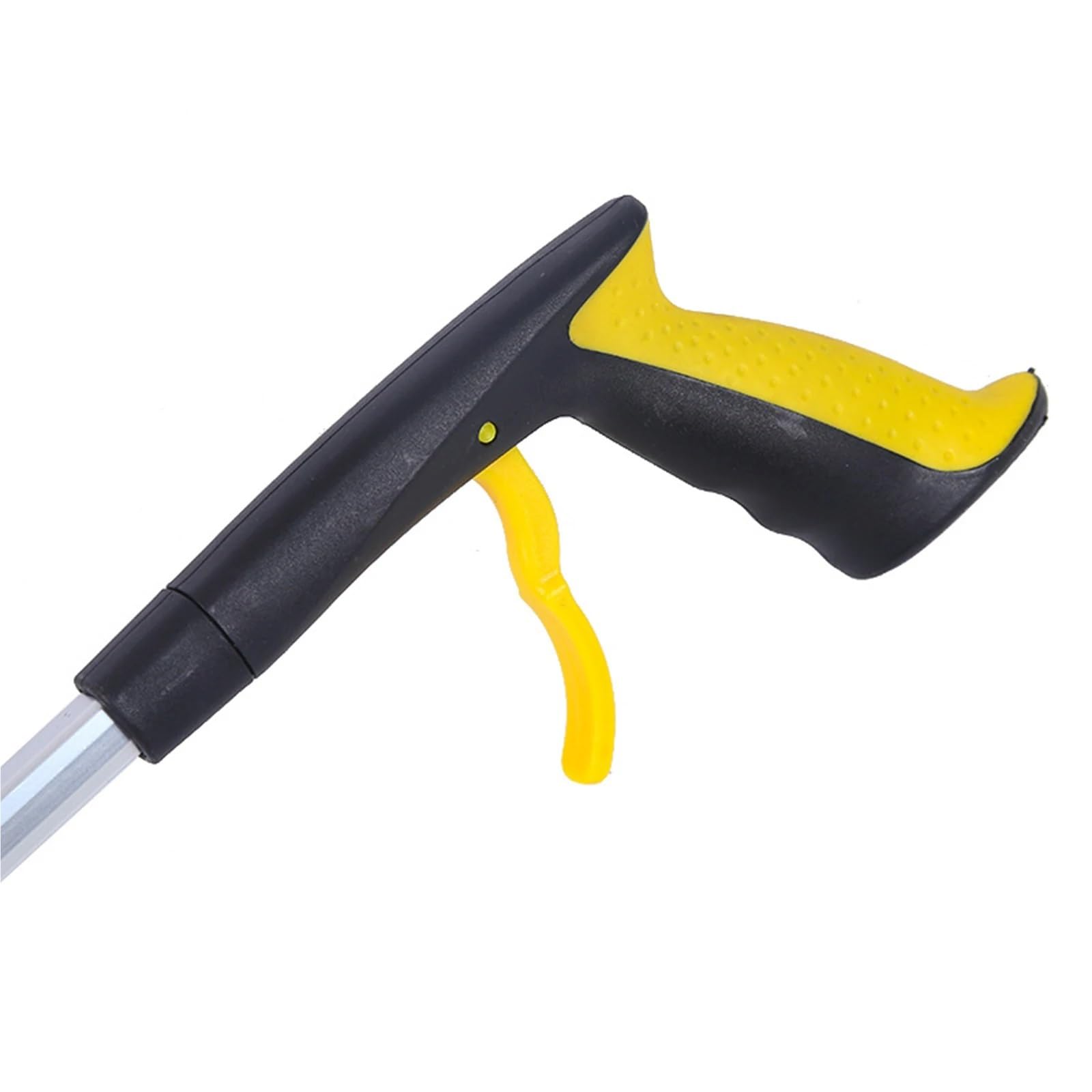 Recogedor de basura, herramienta alcance, agarrador telescópico plegable, ayuda, extensor pinza, 2 uds Para Recoger Basura(Yellow)