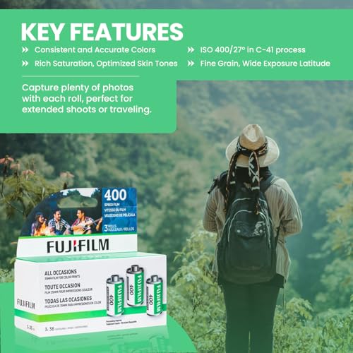 Fujifilm 16329174 Fuji 400 Color Negative Film  thumb #3