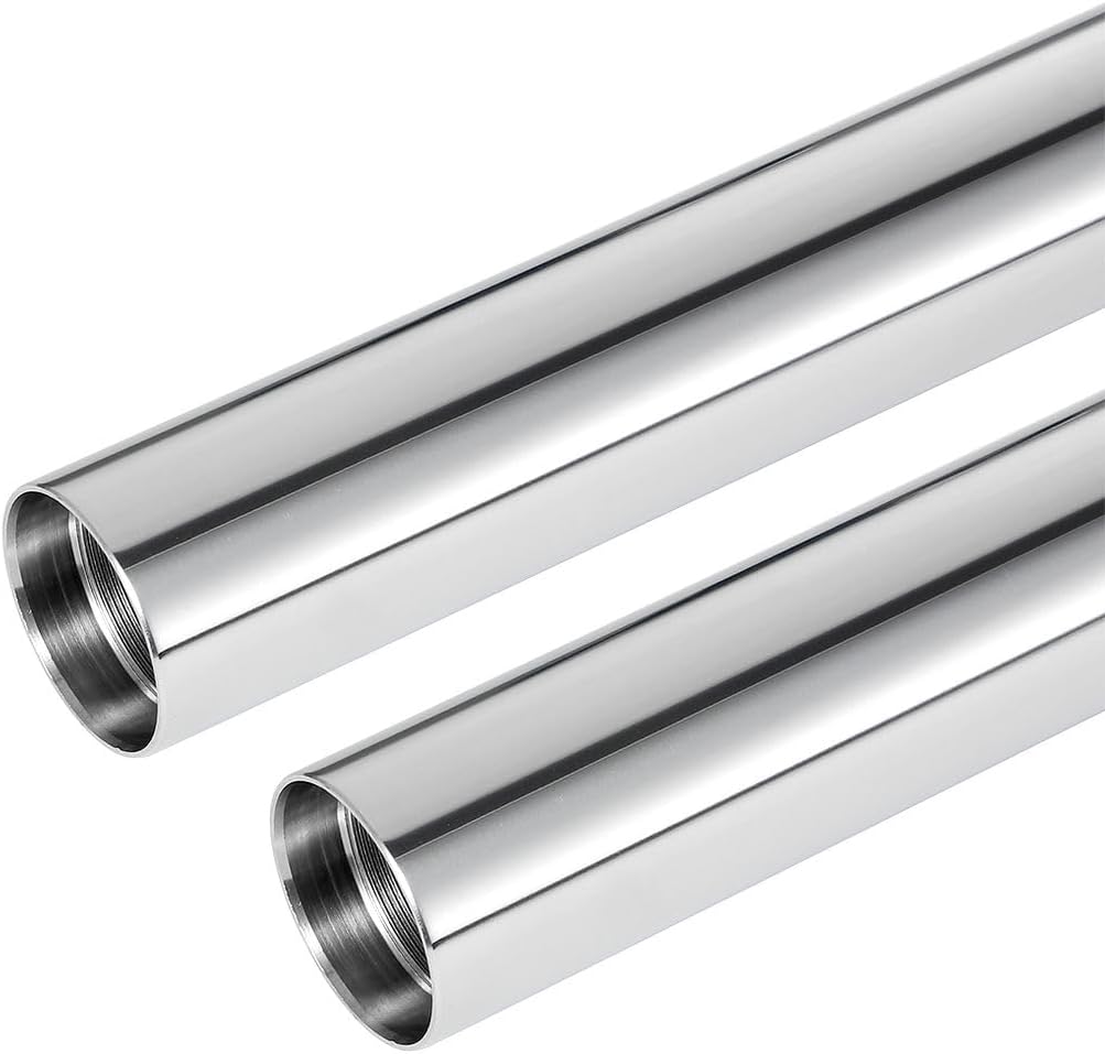 LANBAO Motorcycle Front Inner Fork Tubes For Honda CB750F Seven Fifty 1992-2003 41x618mm 51410-MW3-601 Fork Pipe Suspension Silver