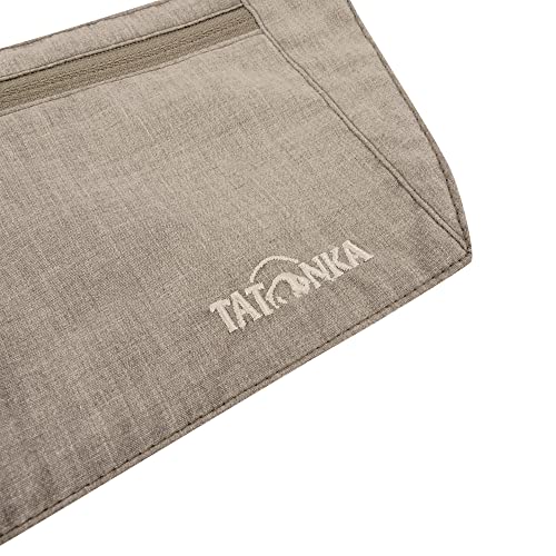 Tatonka Skin Moneybelt - Flache und leichte Bauchtasche mit Zwei Fächern 2 unauffälligen Tragen unter der Kleidung (macciato)