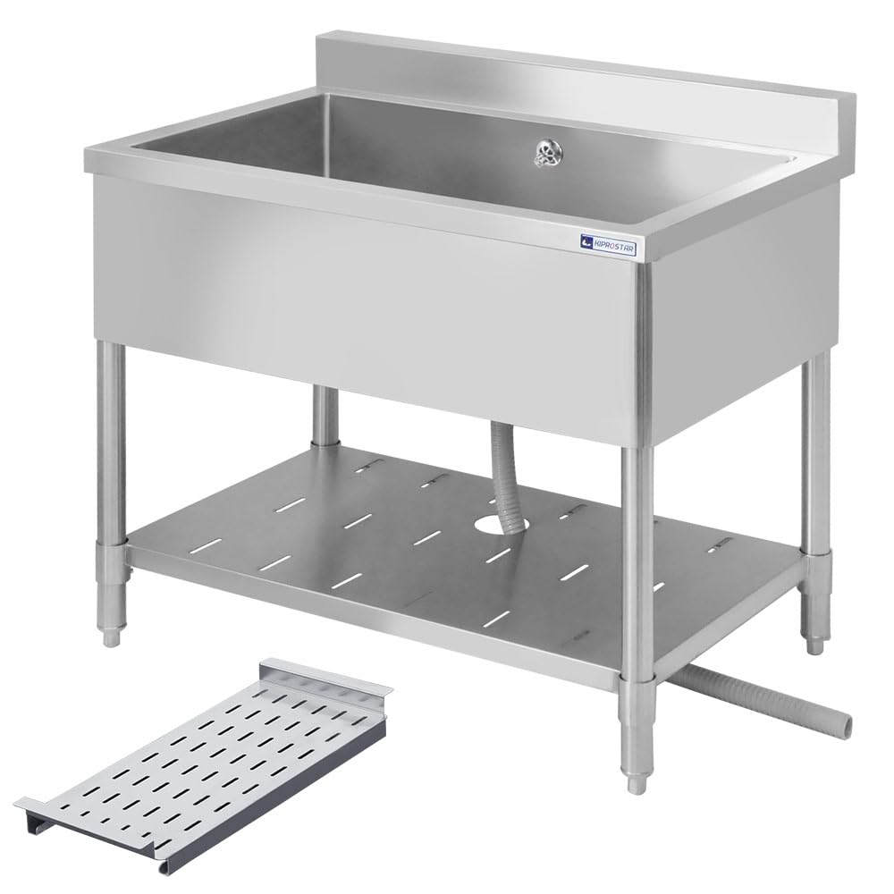 業務用 ステンレス 1層シンク流し台 水切り キャビネット 店舗 飲食店