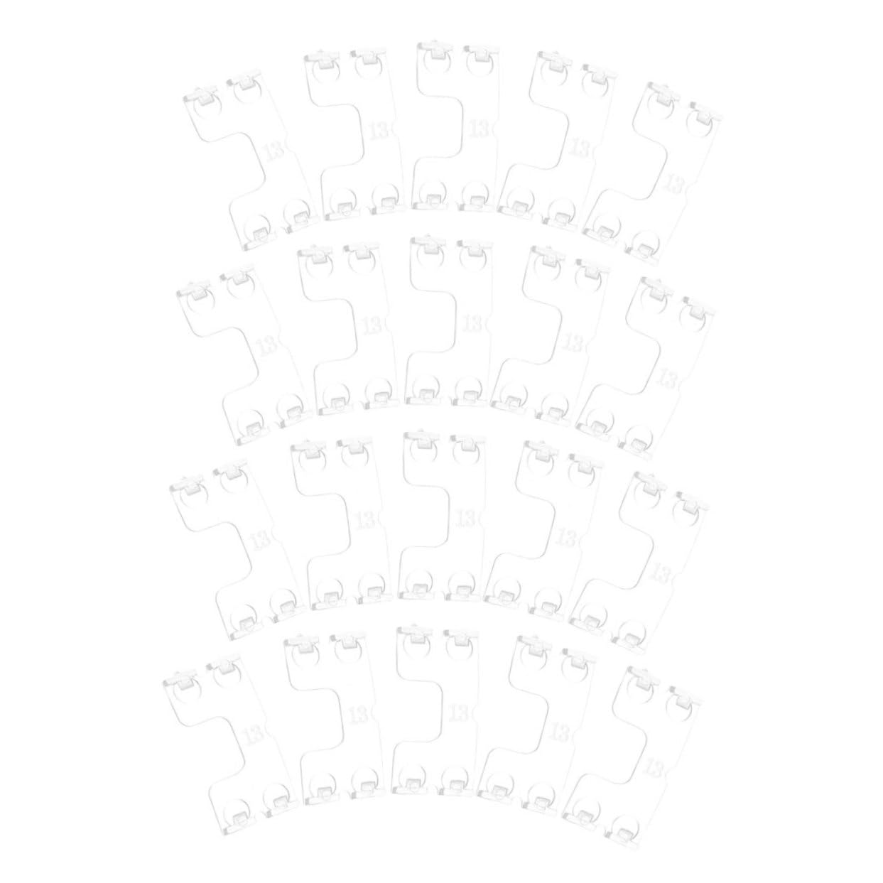 RORPOIR 30PCS Butterfly Shaped Plastic Clips for Blinds Support for Pleated Blinds Versatile Valance Clips for Home Decor Easy Installation