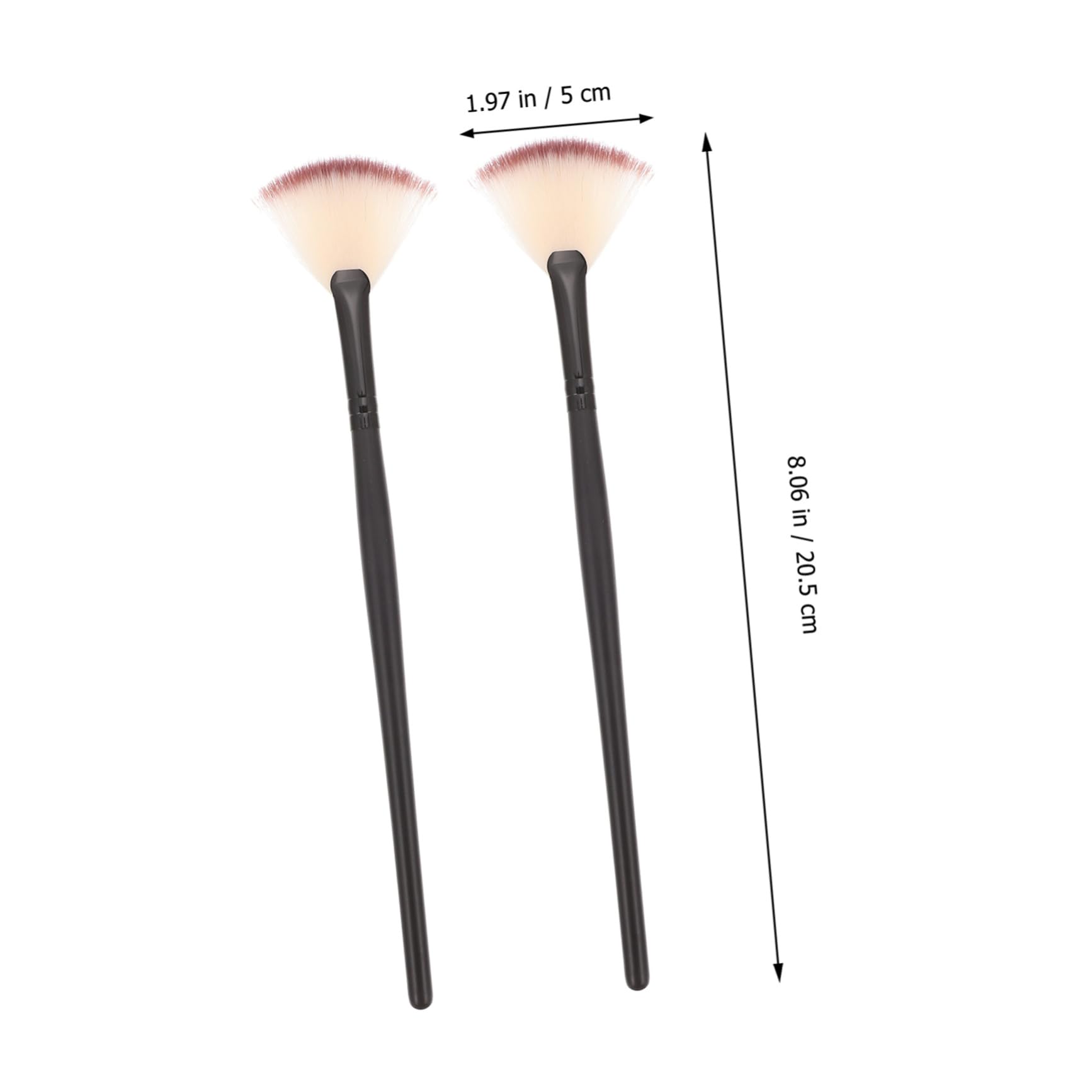 NOLITOY Quality Material Face Mask Brush 12pcs Set Fan Shaped Beauty Tool Makeup Brush for Face Gentle on Skin Washable