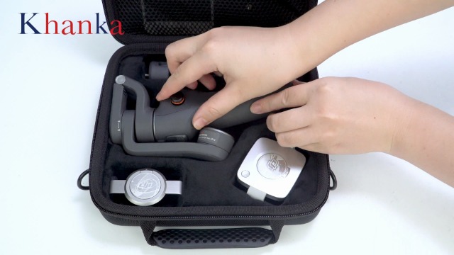 Custodia per Osmo Mobile SE, Custodia da Trasporto di Grande capacità, Custodia da Viaggio Rigida in PU con Spallacci per Stabilizzatore OM 4 e Accessori