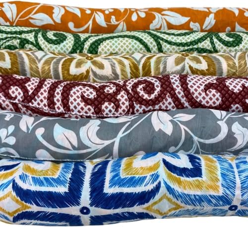 Tochtstopper van katoen, 100 cm, voor deuren en ramen, 1 stuk, verschillende kleuren, Made in Italy - Image 4