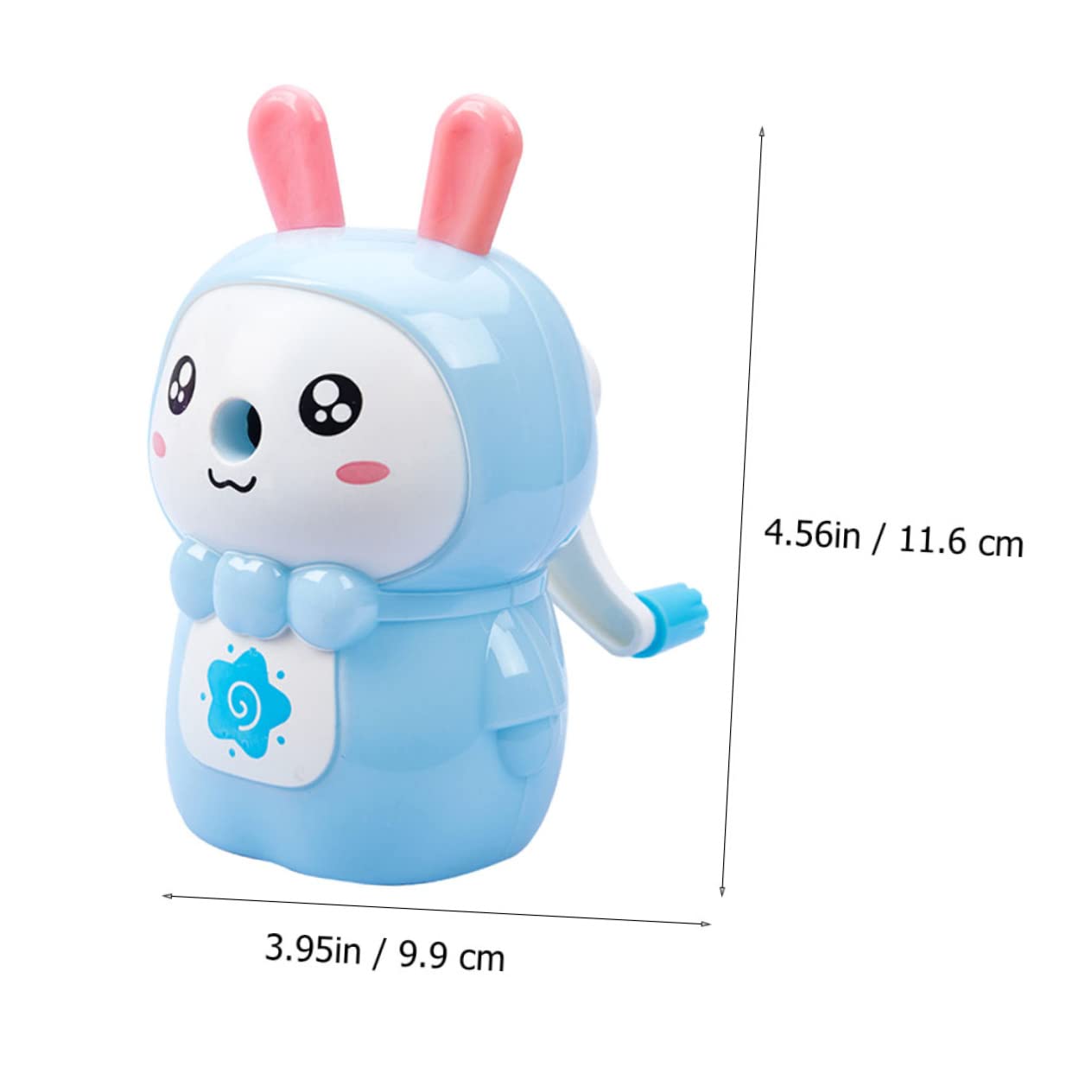 STOBOK 3stücke Lustiger Cartoon Hase Bleistiftspitzer Handbetriebener Anspitzer Für Schüler Niedliches Design Als Oder Belohnung