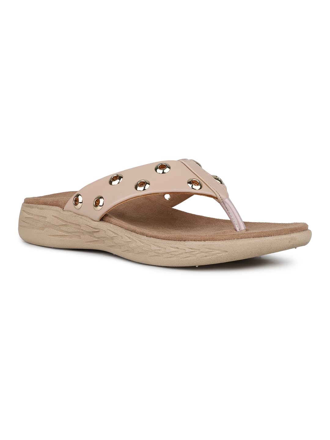 Women Daily Solid Open Toe Flat Flatforms-image-34