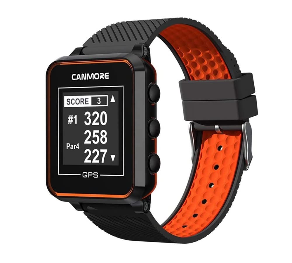 CANMORE TW356 GPS Golf-Uhr (orange)