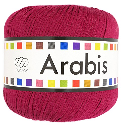 パピー アラビス 毛糸 中細 6617 レッド 系 40g 約165m 10000369