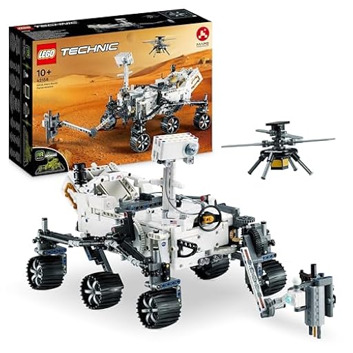 LEGO 42158 Technic NASA Mars Rover Perseverance, Set del Espacio con Experiencia Aplicación AR, Juguete de Construcción Ciencia e Ingeniería de Vehículos, Regalo de Cumpleaños para niños y niñas | Ya disponible en tu tienda friki favorita! En mundofriki.es!