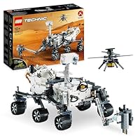 LEGO Technic NASA Mars Rover Perseverance Space Set with AR App Experience, Science Discovery Set, Learn About Vehicle Engineering, Construction Toy, Birthday Gift for Kids 10 Years and Up 42158