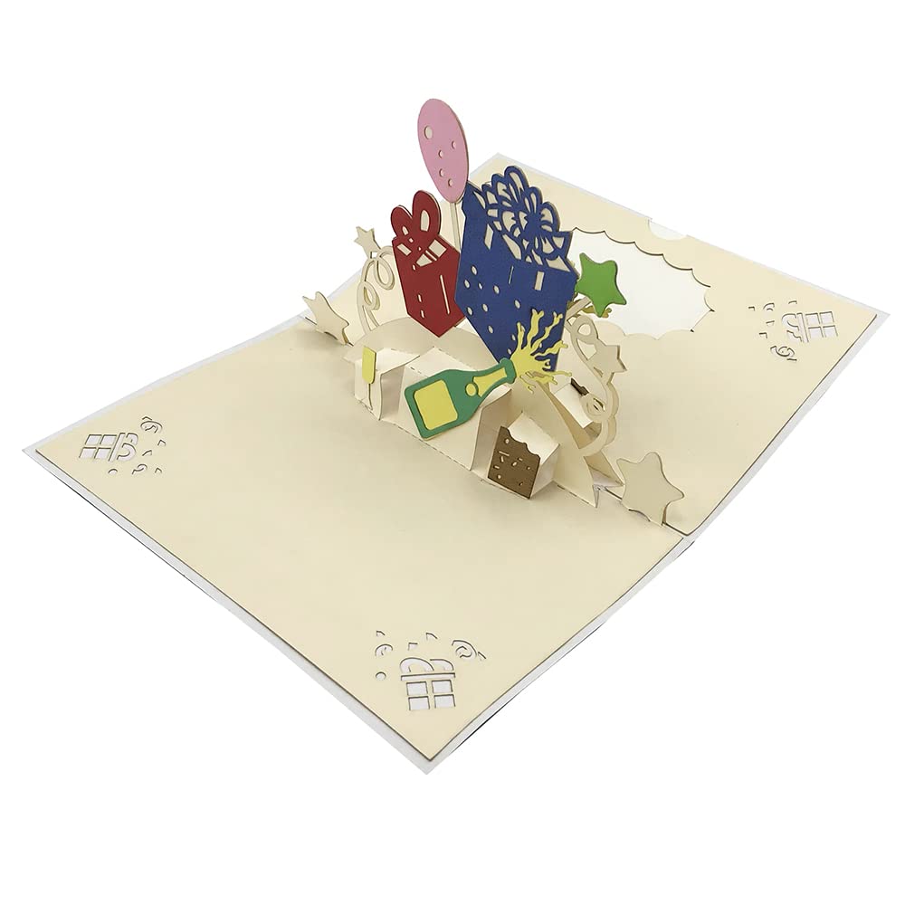 RF Distribution ORSU4210 Carte De Vœux Origami Surprise, Carte De Vœux