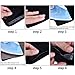 Outus Iron on Hem Tape Fabric Fusing Hemming Tape for Pants Each 27 Yards, 2 Pack(1 Inch,White)