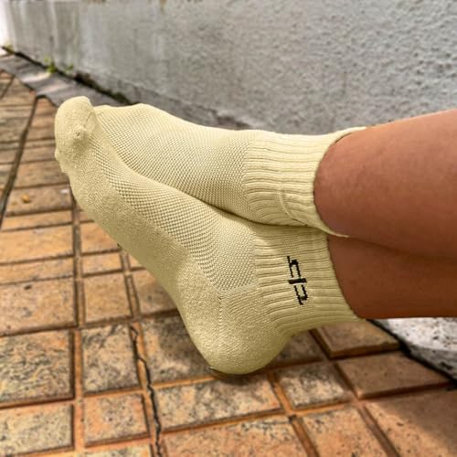 Image of HEELIUM Bamboo Socks for Women | Quarter Length | 3X Softer than Cotton Socks | Odour-Free & Breathable | Superior Comfort & Cushioned Base
