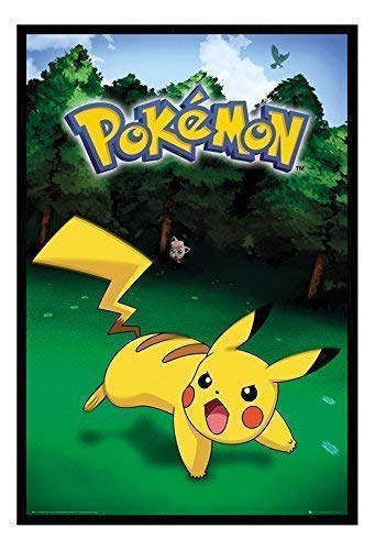 IPosters Pokemon Pikachu Cattura Poster Magnetico