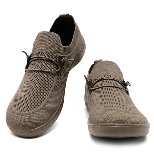 Image of EGMPDA Mens Slip on Loafers Boat Shoes Non Slip Walking Sports Shoes Driving Shoes Casual Office Shoes Gym Lightweight Comfortable Shoes
