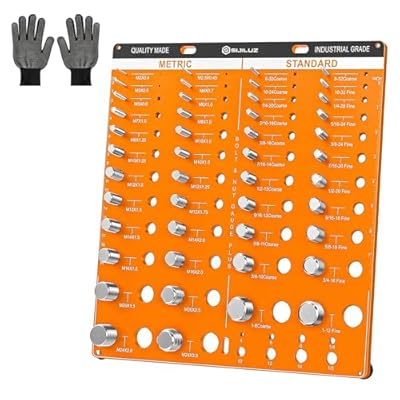 54 Nut and Bolt Thread Checker, Bolt Size and T...