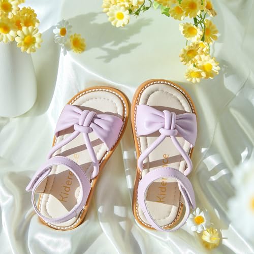 Image of Kiderence Toddler Girls Sandals Little Girls Kids Summer Shoes Toddler Sandals