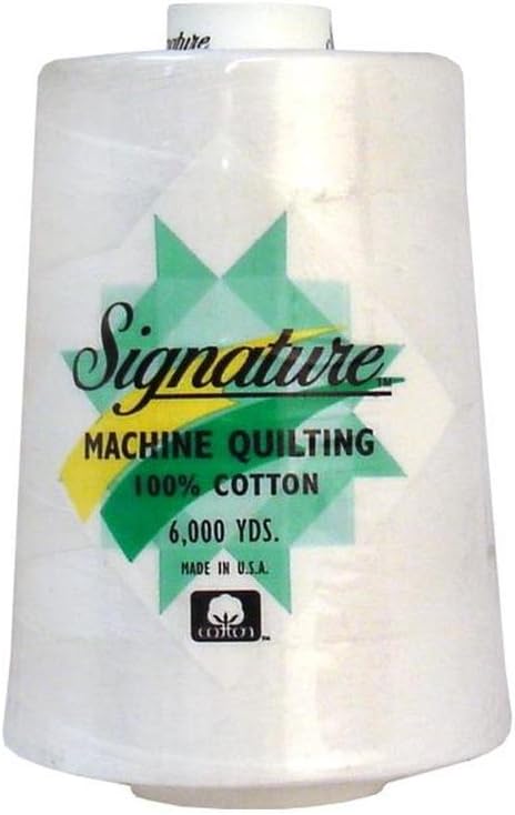 Amazon.com: Signature Thread Signature Ctn 3000yd 100% Cotton Quilt ...