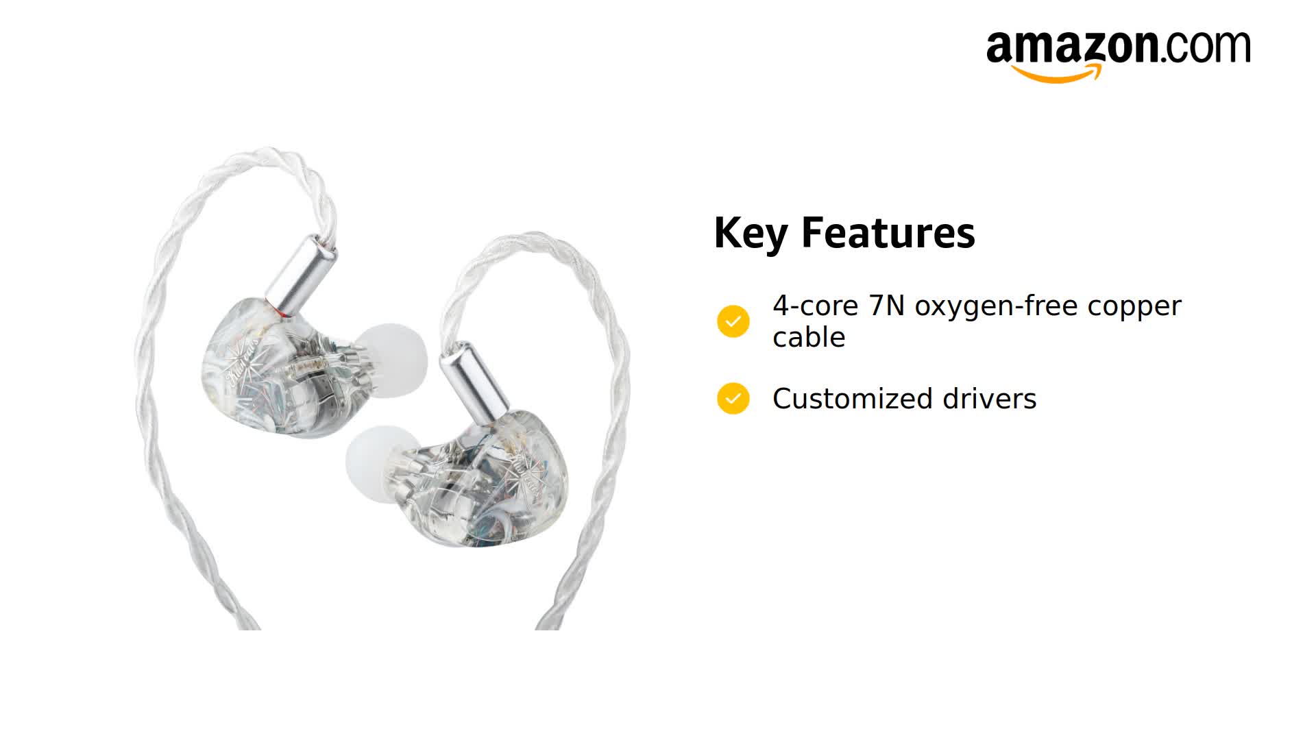 Amazon.com: Linsoul Kiwi Ears Orchestra Lite Performance Custom