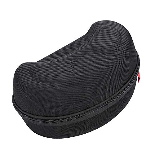 Tbest Custodia Maschera Sci,Custodia Sostituzione per Occhiali,Occhiali da Sci da Box Snow Goggles Case Eva Occhiali da Sci Custodia Protettiva Rigida Borsa da Snowboard Custodia Nera