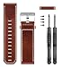 Garmin Premium Leather Watch Replacement Band for D2 Bravo