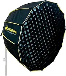Softbox Octabox Greika K3 90cm com Colmeia e Encaixe Bowens – Difusor Profissional para Iluminação de Estúdio