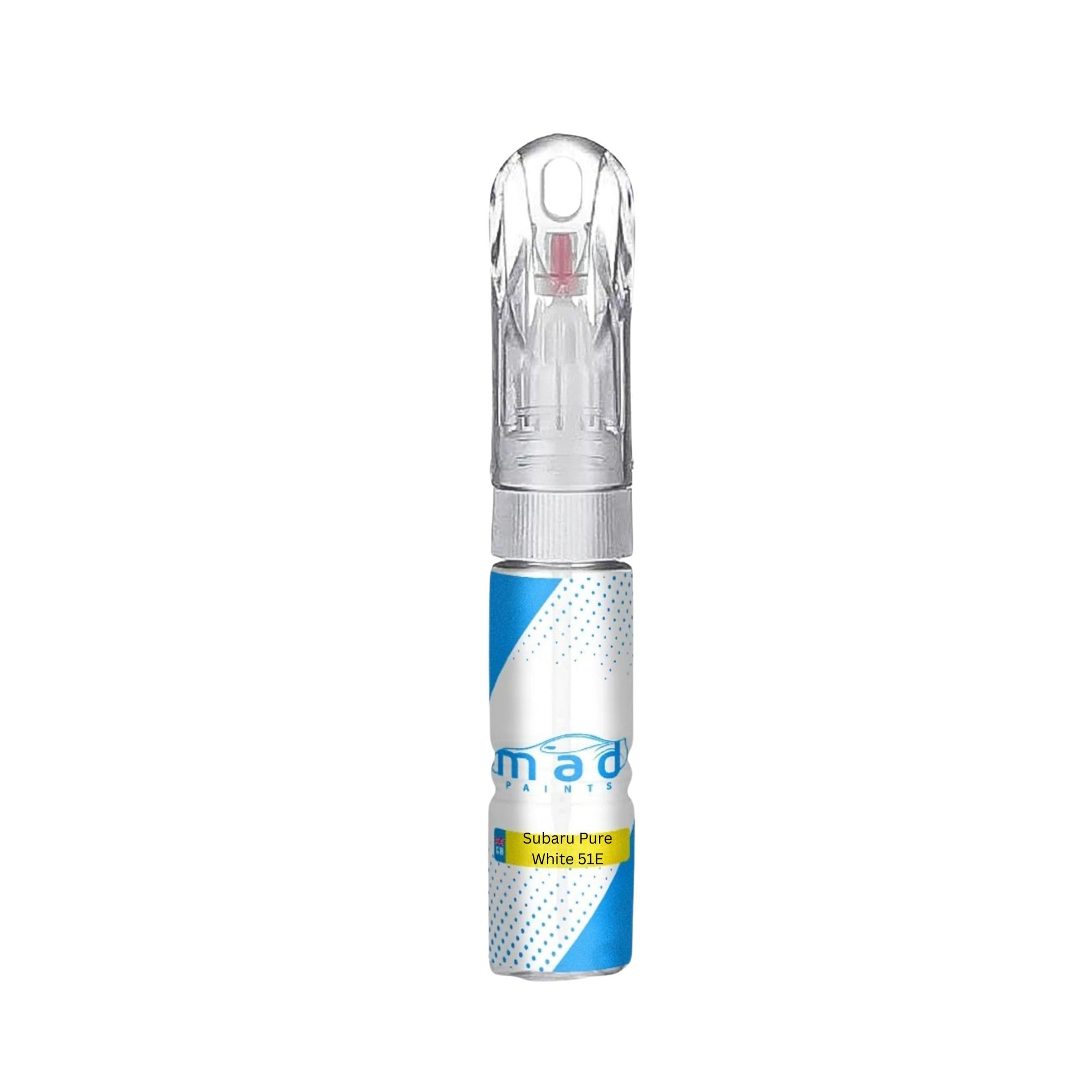 M.a.d Myldan Auto Design Paint Touch Up Car 20Ml Pen For Subaru Pure White 51E (Paint)
