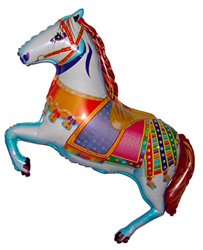Space Pet Levitating Art Deco Horse 42 inch Flying Floating Anti-Gravity Toy HOVERS in MID-AIR - Interactive & Educational String-less Pet Balloon for Kids & Adult Indoor Events