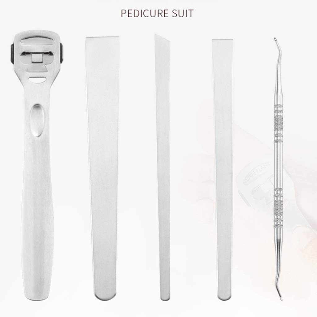 Pediküre-Set, Nagelknipser-Set aus Edelstahl, scharfer Finger- und Fußnagelknipser for Peeling bei Hornhaut und Onychomykose