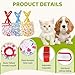 CZMIYRPY 3 Pack Washable Dog Diapers Female with Suspenders Diaper for Dogs Reusable Dog Diapers Dog Period Panties for Doggie in Cycle (X-Small for Puppies)