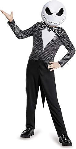 Disguise Nightmare Before Christmas Jack Skellington Costume for Kids