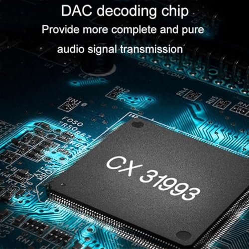 Image of AUDIOCULAR D10 CX31993 Portable DAC Dongle Connector Mobile Audio Adapter Type C to 3.5mm DAC for iPhone 16 Series / 15 Series, Galaxy S25 /S24 Ultra / S24 & Other Type C Phones