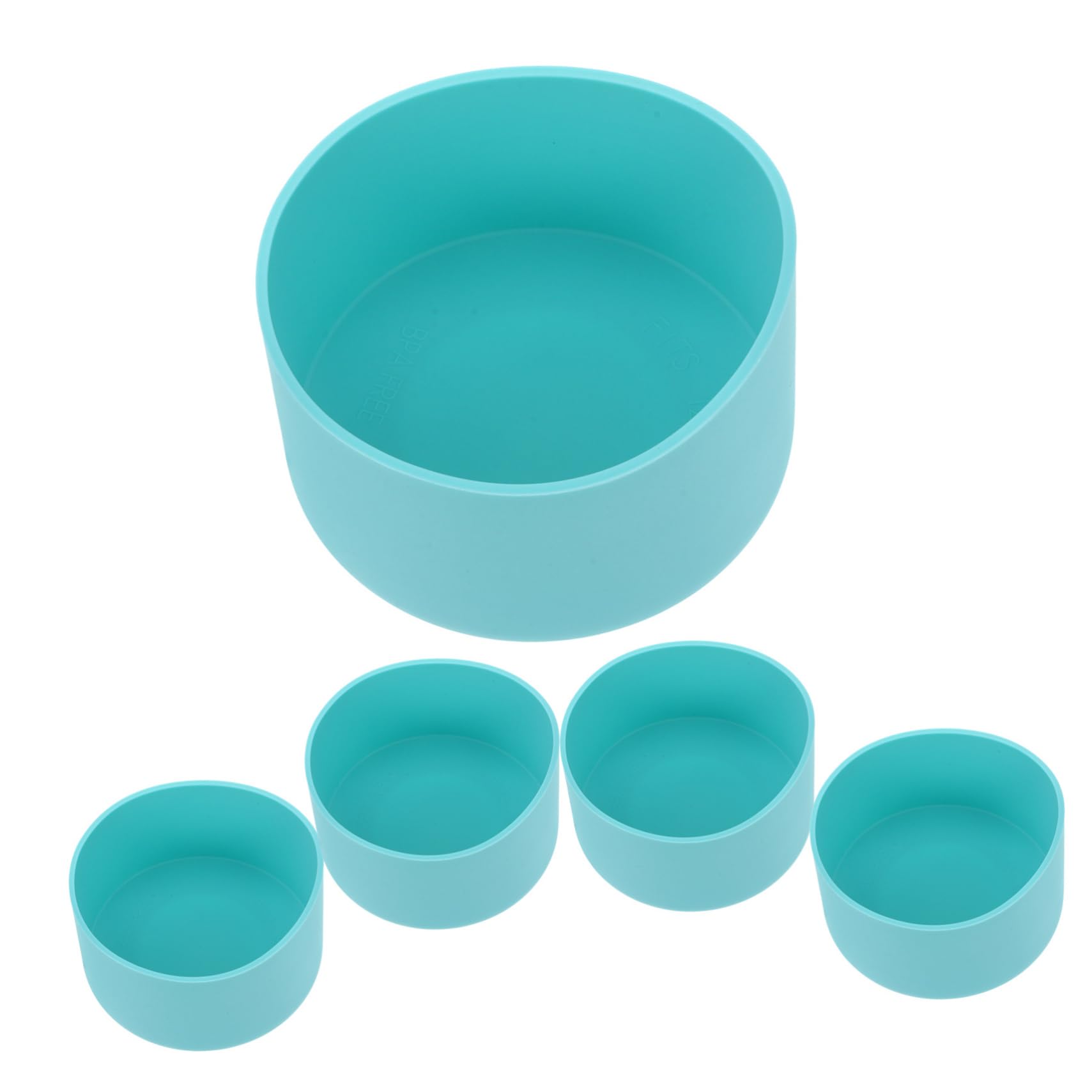 15 Piezas De Silicona Cubierta De La Taza Botas De Botellas Cubiertas De Botella De Silicona Botella Multiusos Cubiertas De Botella De Arranque Protector De Fondo De Botella De