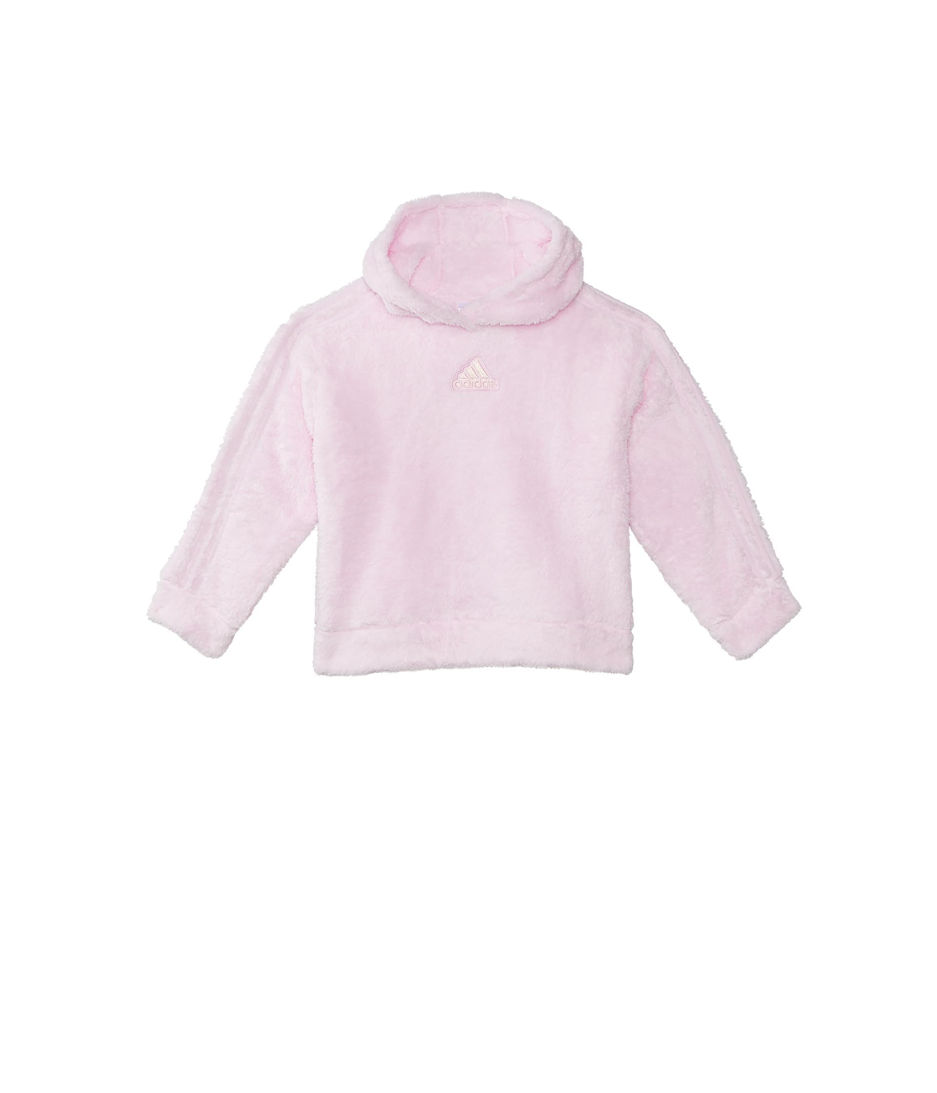 adidas Accogliente felpa con cappuccio Sherpa per ragazze (bambini grandi)