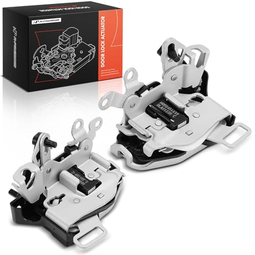 Image of A-Premium Door Lock Latch Compatible with Ford Vehicles - F-250 F-350 F-450 F-550 Super Duty 1999-2008, Excursion 2000-2005 - Rear Driver & Passenger Side, 2-PC Set, Replace# F81Z2626413AA